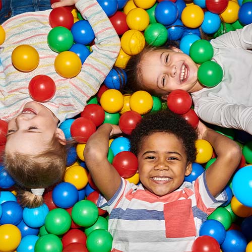 children playing in ballet for a sensory experience